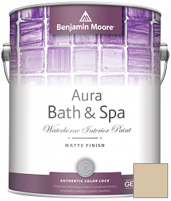 Краска Benjamin Moore Aura Bath & Spa Interior Paint Matte Finish (532) цвет 227 Marble Canyon