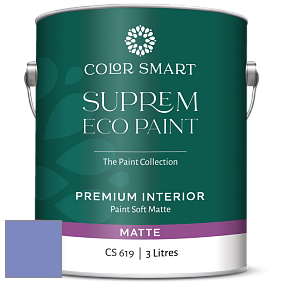 COLOR SMART CS 619 SUPREM ECO PAINT матовая краска цвет 2068-40 California Lilac