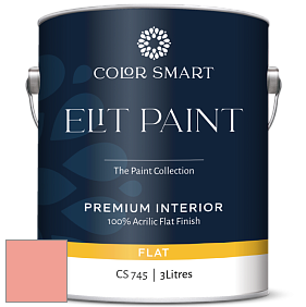 COLOR SMART CS 745 ELIT PAINT глубокоматовая моющаяся краска цвет 011 Paradise Peach