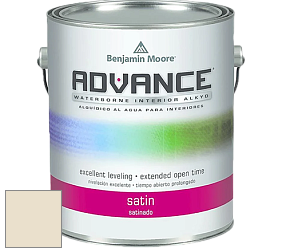 Benjamin Moore 792 Advance Interior Paint-Satin эмаль цвет 944 Albany White