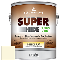 Benjamin Moore 355 Super Hide Zero Voc Interior Flat краска цвет OC-110 Milkyway