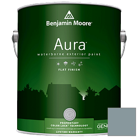 Краска Aura Waterborne Exterior Flat Finish (629) цвет HC-145 BM HC-145
