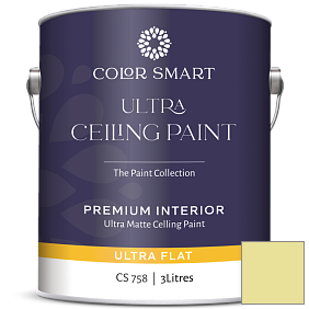 Краска COLOR SMART CS 758 ULTRA CEILING PAINT ультраматовая краска цвет 2027-50 Hibiscus