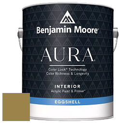 Benjamin Moore Aura 524 Waterborne Interior Eggshell Finish краска цвет NCS S 4040-G90Y 