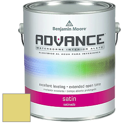 Benjamin Moore 792 Advance Interior Paint-Satin эмаль цвет 396 Chic Lime