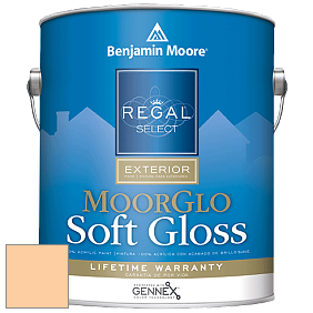 Benjamin Moore W096 Regal Select Exterior Paint-Moor GloSoft Gloss Finish краска цвет 2016-50 Melon Popsicle