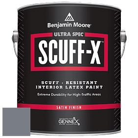 Benjamin Moore 486 Ultra Spec SCUFF-X Interior Satin Finish краска цвет 2119-40 Silver Streak