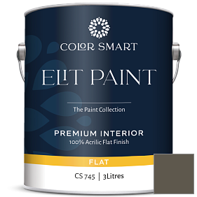 Краска COLOR SMART CS 745 ELIT PAINT глубокоматовая моющаяся краска цвет 2138-20 Green Grove