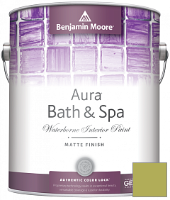 Краска Benjamin Moore Aura Bath & Spa Interior Paint Matte Finish (532) цвет 405 Perennial