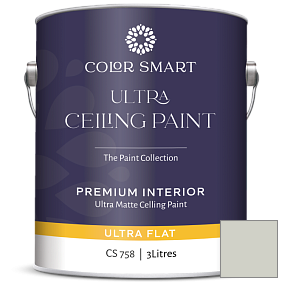 Краска COLOR SMART CS 758 ULTRA CEILING PAINT ультраматовая краска цвет 1569 Night Mist