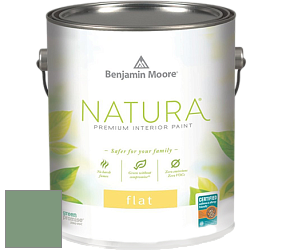 Benjamin Moore 512 Natura Interior Flat Finish матовая краска цвет HC-128 BM HC-128