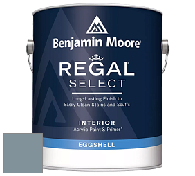 Benjamin Moore 549 Regal Select Waterborne Interior Eggshell Finish краска цвет 1622 Mineral Alloy