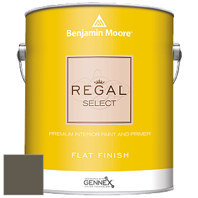 Benjamin Moore 547 Regal Select Waterborne Interior Flat Finish краска цвет 2139-20 Dakota Woods Green