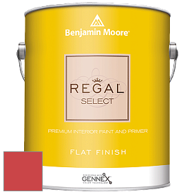 Benjamin Moore 547 Regal Select Waterborne Interior Flat Finish краска цвет 2009-20 Salsa