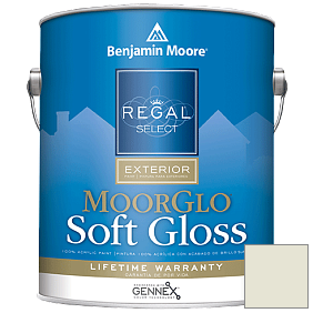 Краска Regal Select Exterior Paint-Moor GloSoft Gloss Finish (W096) цвет OC-134 BM OC-134