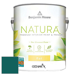Benjamin Moore 514 Natura Interior Semi-Gloss Finish краска цвет NCS S 5540-B50G 