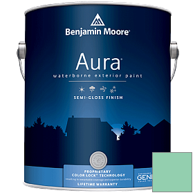 Краска Aura Waterborne Exterior Semi-Gloss Finish (632) цвет 578 Florida Keys