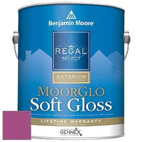 Benjamin Moore W096 Regal Select Exterior Paint-Moor GloSoft Gloss Finish краска цвет 2076-30 Crushed Berries