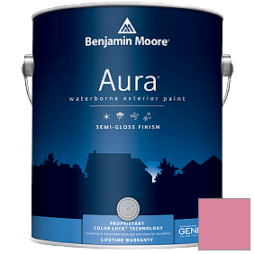 Краска Aura Waterborne Exterior Semi-Gloss Finish (632) цвет 2087-40 Autumn Red