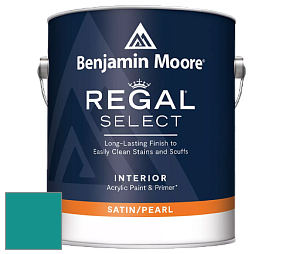 Benjamin Moore 550 Regal Select Waterborne Interior Pearl Finish краска цвет NCS S 3050-B50G 