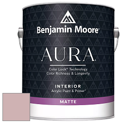 Benjamin Moore Aura 522 Interior Paint - Matte краска цвет 1263 Victoriana