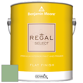 Benjamin Moore 547 Regal Select Waterborne Interior Flat Finish краска цвет 564 Gumdrop