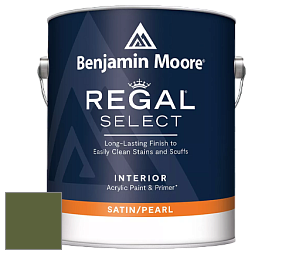 Benjamin Moore 550 Regal Select Waterborne Interior Pearl Finish краска цвет NCS S 5540-G40Y 