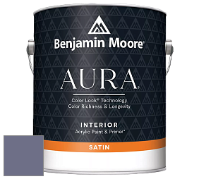 Benjamin Moore Aura 526 Waterborne Interior Satin Finish покрытие цвет NCS S 5020-R60B 
