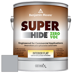 Benjamin Moore 355 Super Hide Zero Voc Interior Flat краска цвет 1613 Silent Night