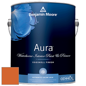 Benjamin Moore Aura 524 Waterborne Interior Eggshell Finish краска цвет RAL 2010 