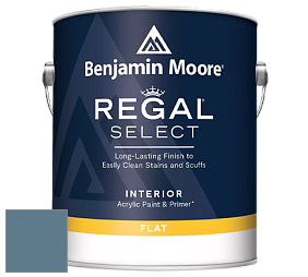 Benjamin Moore 547 Regal Select Waterborne Interior Flat Finish краска цвет AF-520 
