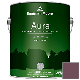 Краска Aura Waterborne Exterior Flat Finish (629) цвет 1365 BordÃ©aux Red