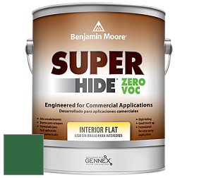 Benjamin Moore 355 Super Hide Zero Voc Interior Flat краска цвет NCS S 4550-G10Y 