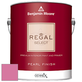 Benjamin Moore 550 Regal Select Waterborne Interior Pearl Finish краска цвет 2086-40 Deep Carnation