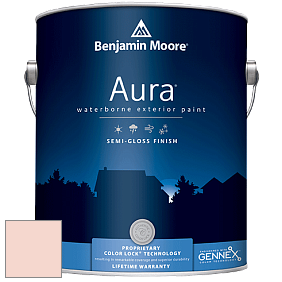 Benjamin Moore Aura 632 Waterborne Exterior Semi-Gloss Finish краска цвет 015 Soft Shell