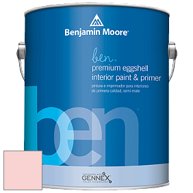 Benjamin Moore Ben W626 Premium Interior Latex Eggshell краска цвет 2011-60 Springy Peach