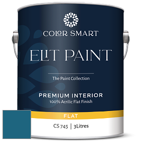 COLOR SMART CS 745 ELIT PAINT глубокоматовая моющаяся краска цвет 2059-20 Caribbean Azure
