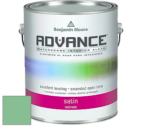 Benjamin Moore 792 Advance Interior Paint-Satin эмаль цвет 2036-40 Meadowlands Green