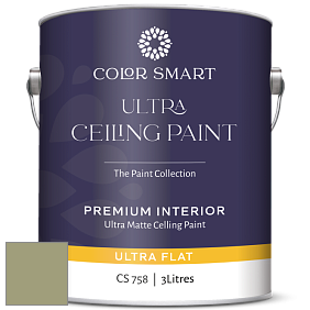 COLOR SMART CS 758 ULTRA CEILING PAINT ультраматовая краска цвет AF-405 
