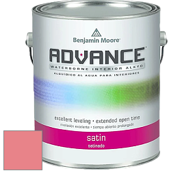 Benjamin Moore 792 Advance Interior Paint-Satin эмаль цвет 2009-40 Pink Peach
