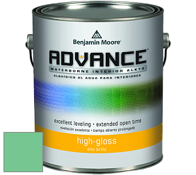 Benjamin Moore 794 Advance Interior Paint-High Gloss глянцевая алкидная эмаль цвет 2037-40 Adam Green