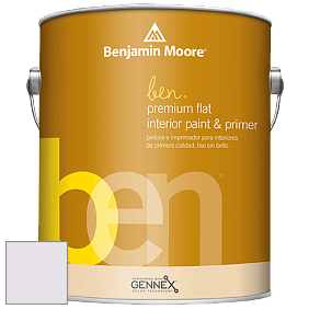 Benjamin Moore Ben W625 Premium Interior Latex Flat краска цвет 2072-70 Raspberry Ice