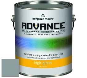 Benjamin Moore 794 Advance Interior Paint-High Gloss глянцевая алкидная эмаль цвет 2123-30 Sea Star
