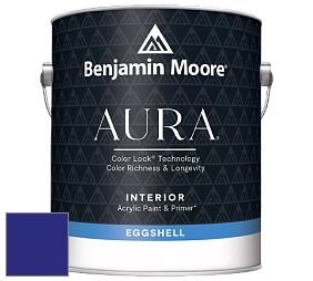 Benjamin Moore Aura 524 Waterborne Interior Eggshell Finish краска цвет RAL 5002 