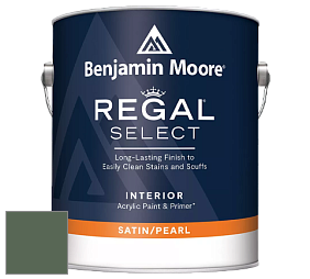 Benjamin Moore 550 Regal Select Waterborne Interior Pearl Finish краска цвет 630 Martha's Vineyard
