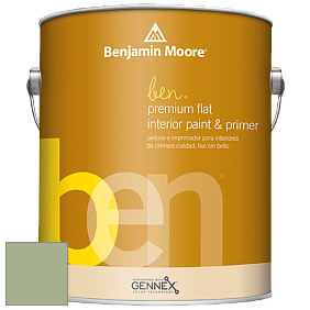 Benjamin Moore Ben W625 Premium Interior Latex Flat краска цвет AF-450 