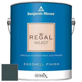 Benjamin Moore 549 Regal Select Waterborne Interior Eggshell Finish краска цвет 2049-10 Pacific Sea Teal