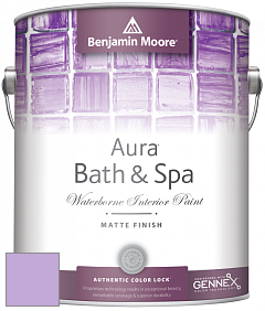 Benjamin Moore Aura 532 Bath & Spa Waterborne Interior Paint Matte Finish краска цвет NCS S 1040-R50B 