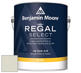 Benjamin Moore 547 Regal Select Waterborne Interior Flat Finish краска цвет OC-139 BM OC-139