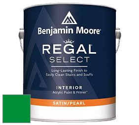 Benjamin Moore 550 Regal Select Waterborne Interior Pearl Finish краска цвет RAL 6037 